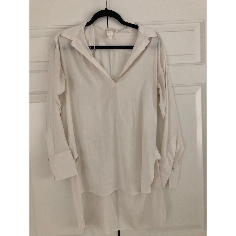 White Long Sleeve Blouse